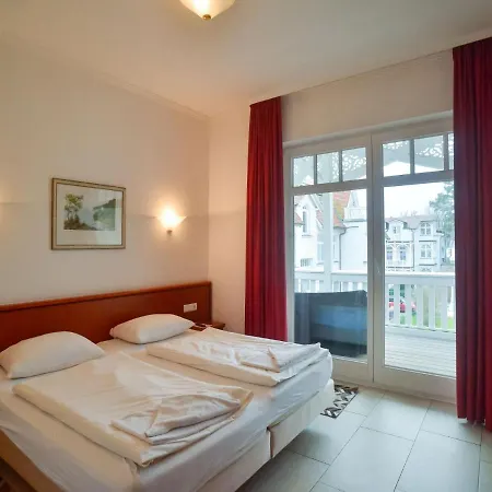 Strandvillen Binz - Ferienwohnung Mit 2 Schlafzimmern Und Balkon Sv-756 Exterior foto
