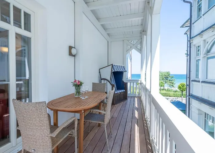 Strandvillen Binz - Ferienwohnung Mit 2 Schlafzimmern Und Balkon Sv-756